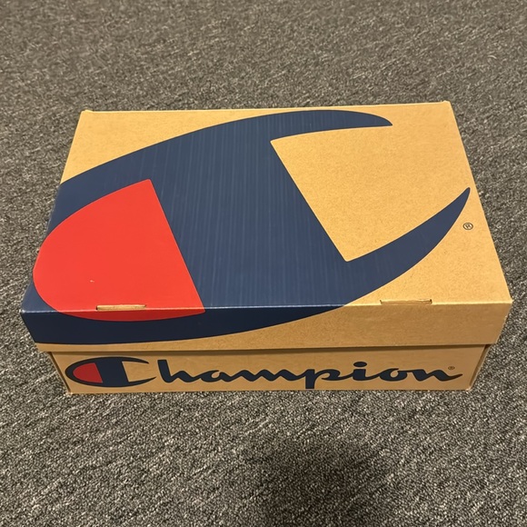 New Mens Champion Rally Hype Mid High Top Shoe Size 10.5 Black & White - Picture 5 of 6